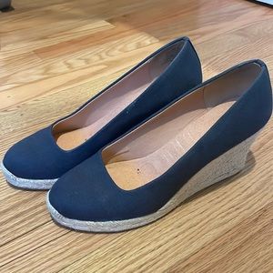 J.Crew Seville Navy Espadrille 7.5